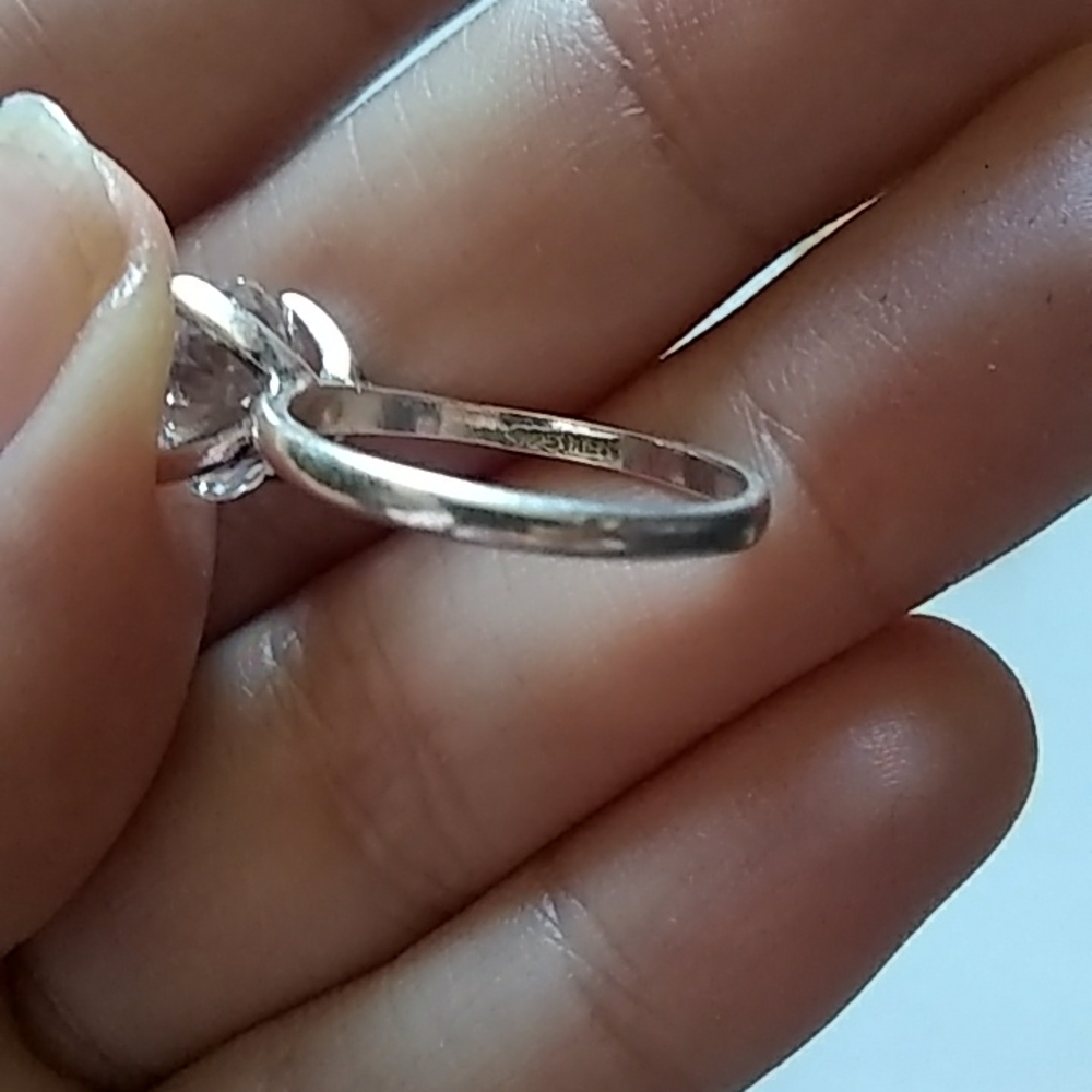 925 Sterling Solid Silver Ring - image 2
